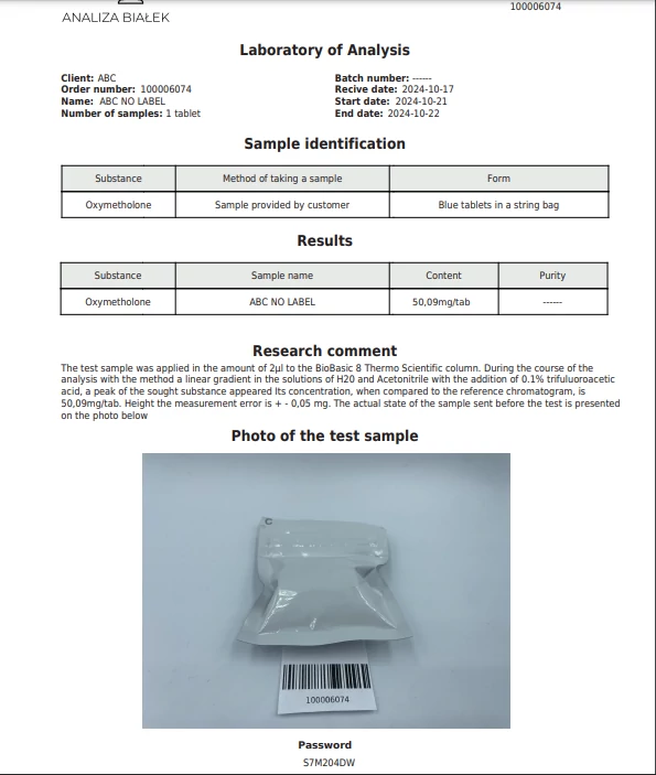 Oxymetholone