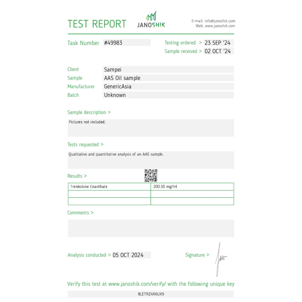 Trenbolone Enanthate 200